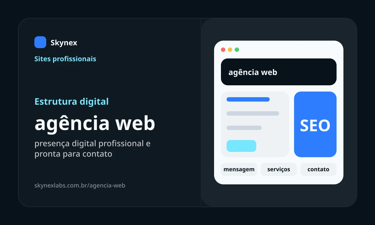 Estrutura digital para agência web agência web - Estrutura digital