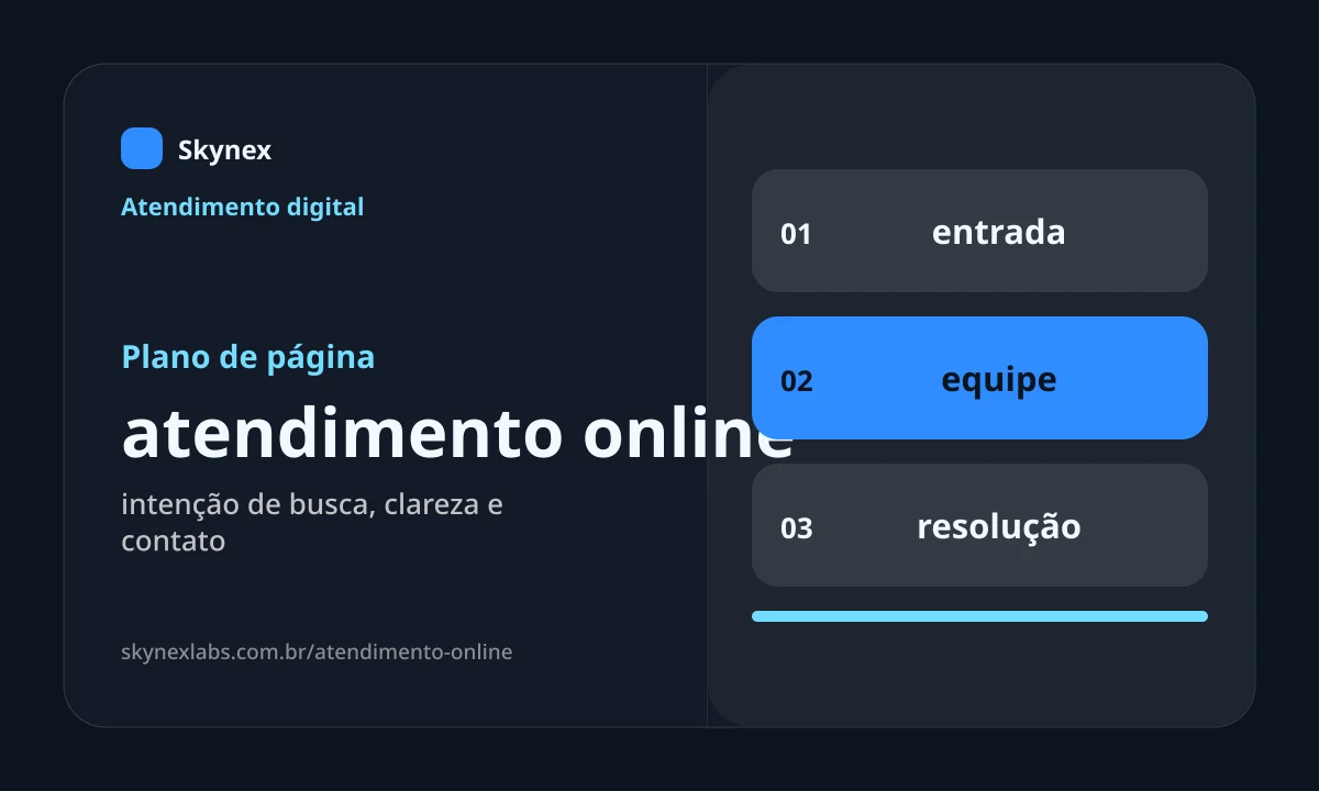 Planejamento estratégico para atendimento online atendimento online - Planejamento estratégico