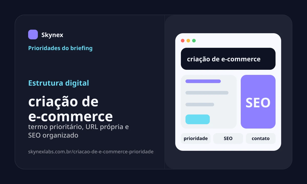 Estrutura digital para criação de e-commerce criação de e-commerce - Estrutura digital