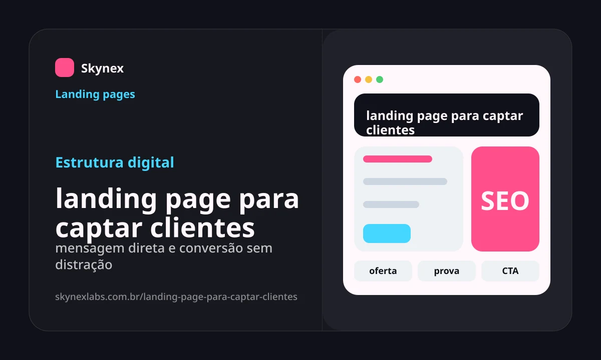 Estrutura digital para landing page para captar clientes landing page para captar clientes - Estrutura digital