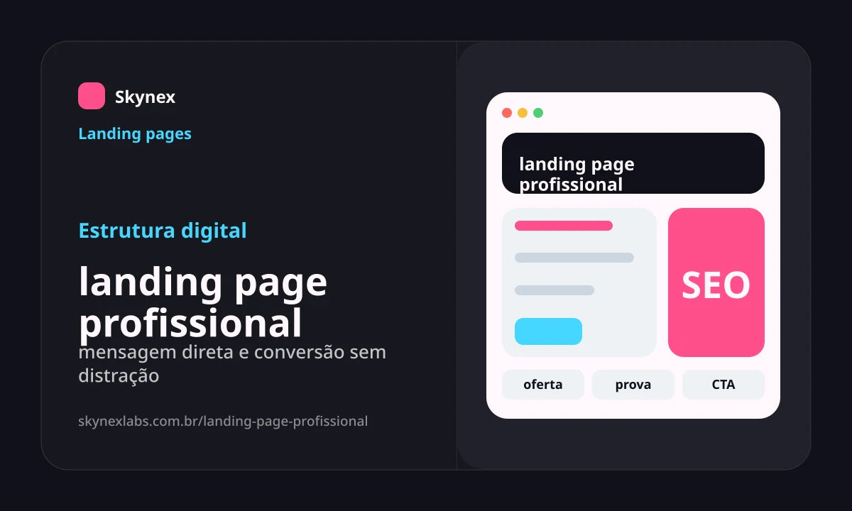 Estrutura digital para landing page profissional landing page profissional - Estrutura digital