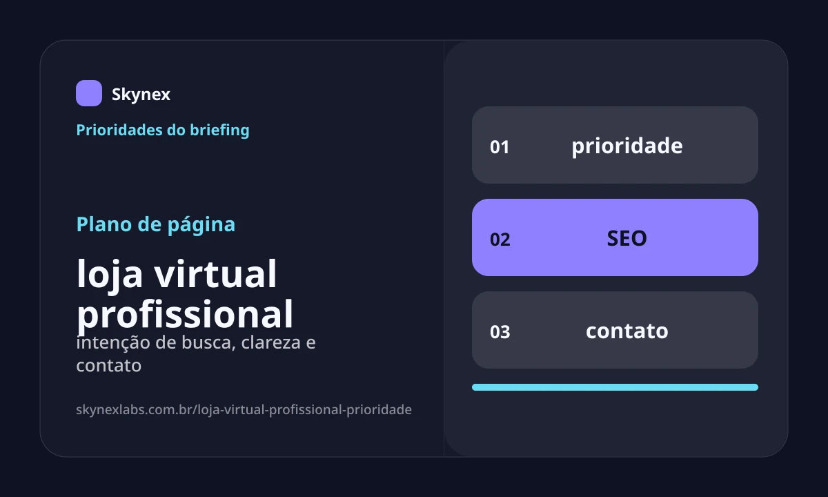 Planejamento estratégico para loja virtual profissional loja virtual profissional - Planejamento estratégico