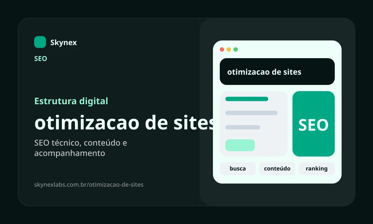 Estrutura digital para otimizacao de sites otimizacao de sites - Estrutura digital