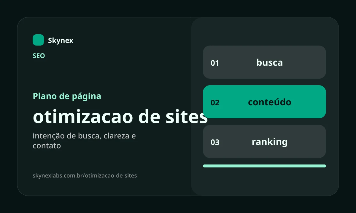 Planejamento estratégico para otimizacao de sites otimizacao de sites - Planejamento estratégico