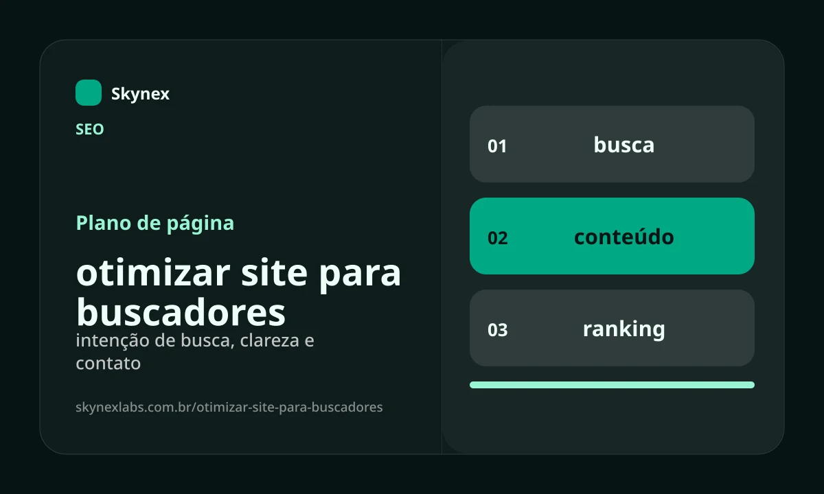 Planejamento estratégico para otimizar site para buscadores otimizar site para buscadores - Planejamento estratégico