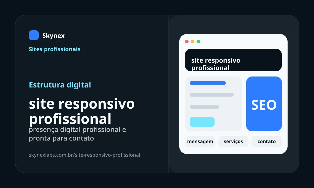 Estrutura digital para site responsivo profissional site responsivo profissional - Estrutura digital